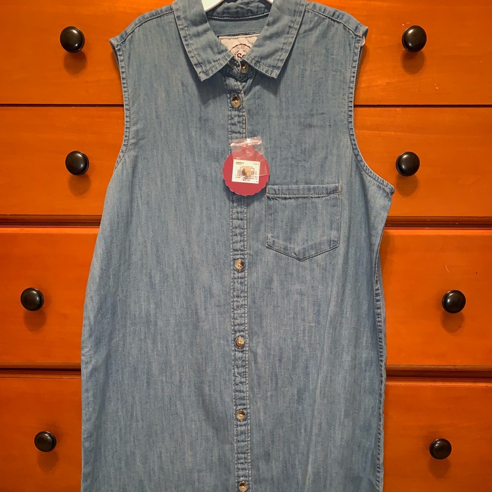 Denim dress
